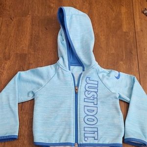 Toddler girls Nike zip-up hoodie